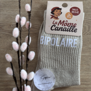 BIPOLAIRE - CHAUSSETTES A PAILLETTES