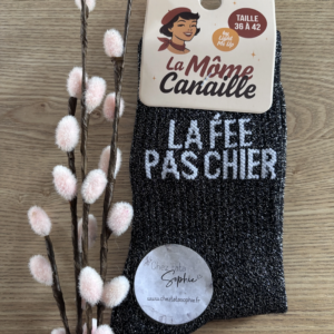 LA FEE PAS CHIER - CHAUSSETTES A PAILLETTES