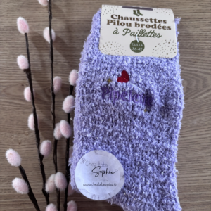 PILOU PILOU PIPELETTE - CHAUSSETTES A PAILLETTES