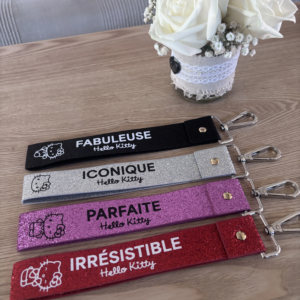 PORTE CLE PAILLETTES - HELLO KITTY